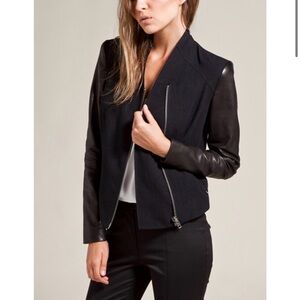 Helmut Lang EON Black Leather Women's Jacket